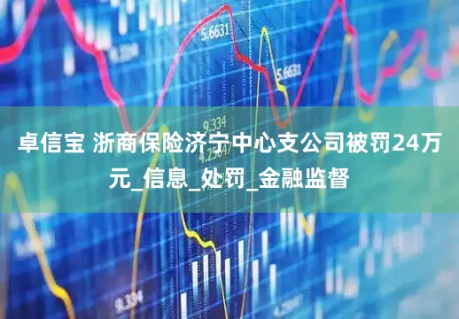 卓信宝 浙商保险济宁中心支公司被罚24万元_信息_处罚_金融监督